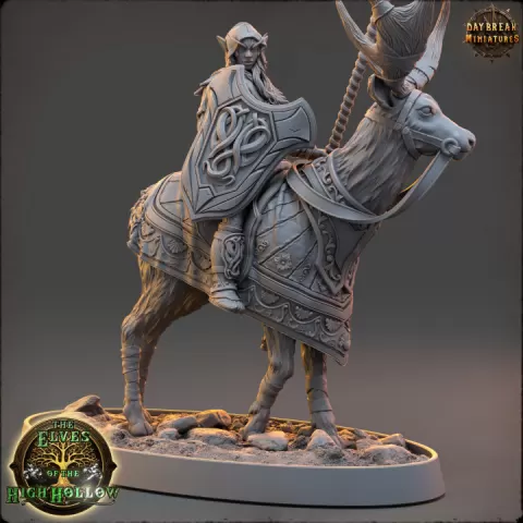 Marra, daughter of Faeren - The Elves of the High Hollow by Daybreak Miniatures