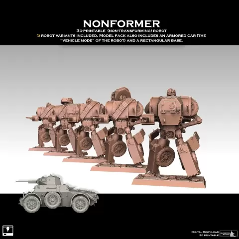Nonforming Transformer Model Pack