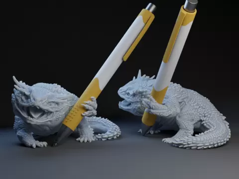 Dragon Pen Holder.