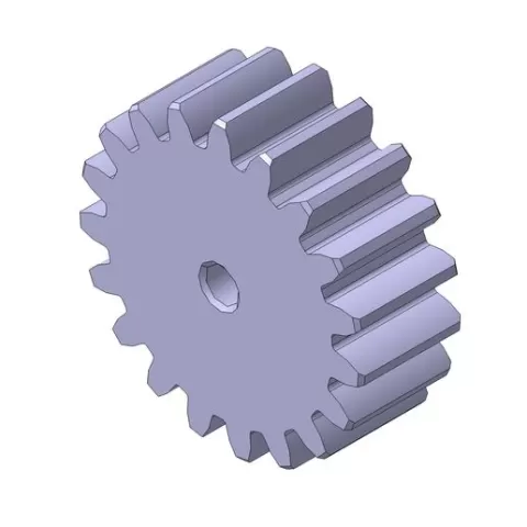 SPUR GEAR Module 2 19 TEETH