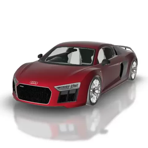 Audi R8 2017 - 3DCARSALON