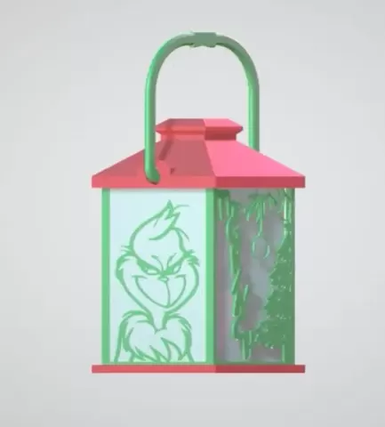 Grinch Lamp