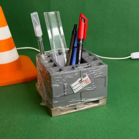 BRICK PALLET PENHOLDER - PART 2/4