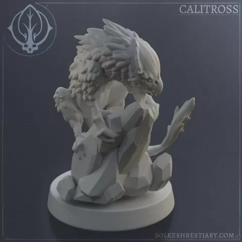 Sol'Kesh Calitross 3D Mini and Item