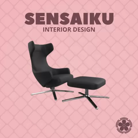 Miniature Replica 1:12 Antonio Citterio 01. Grand Repos Chair for Miniature Dollhouse - 3D Print In