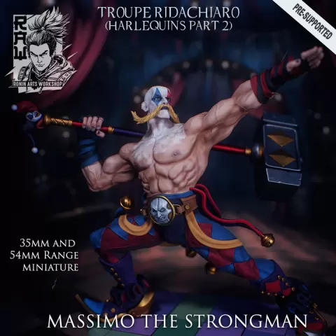 Massimo The Strongman by Ronin Arts Workshop