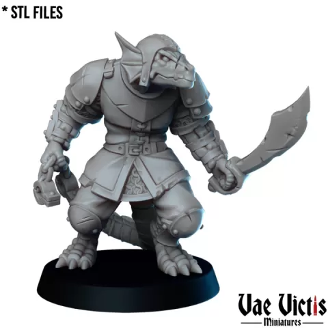 The Lizard Guard by Vae Victis Miniatures