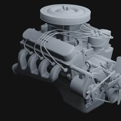 atmospheric v8 engine