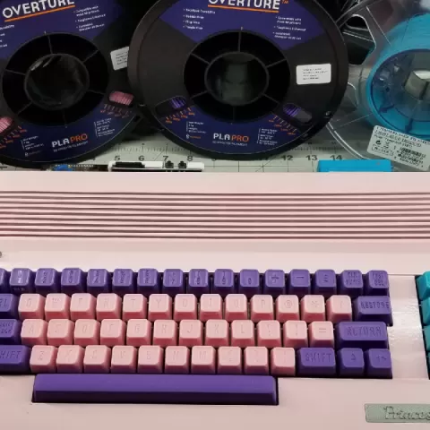 Commodore 64 key caps (CBM Stem) by Jacob Bullock