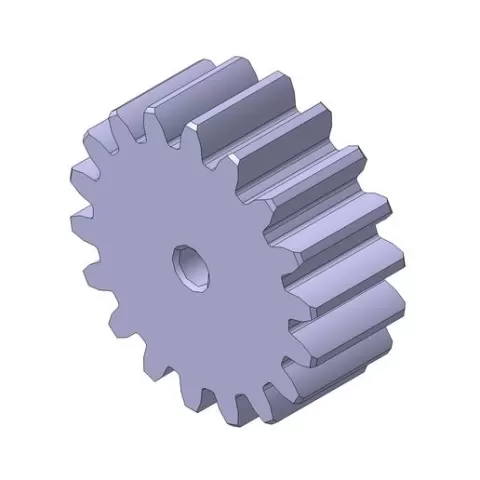 SPUR GEAR Module 2 18 TEETH