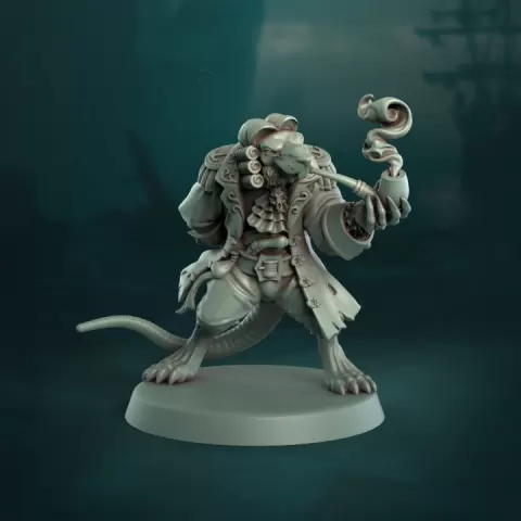 Pi'Rat Lineman 5 by Punga Miniatures
