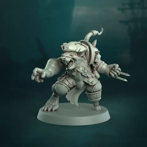 Pi'Rat Blitzer 2 by Punga Miniatures