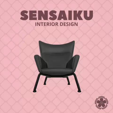 Miniature Replica 1:12 Hans Wegner 05. Wing Chair - CH445 for Miniature Dollhouse - Vitra - 3D Prin