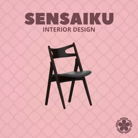 Miniature Replica 1:12 Hans Wegner 04. Sawbuck Chair - CH29 for Miniature Dollhouse - Vitra - 3D Pr