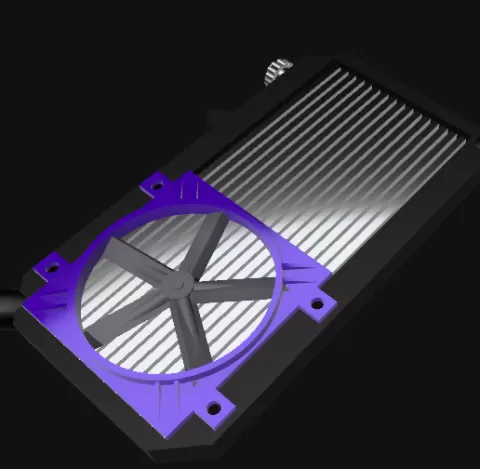 RC Car Drift 1:10 Intercooler V2
