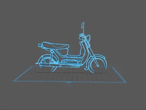 Simson - SR50 Wall Art