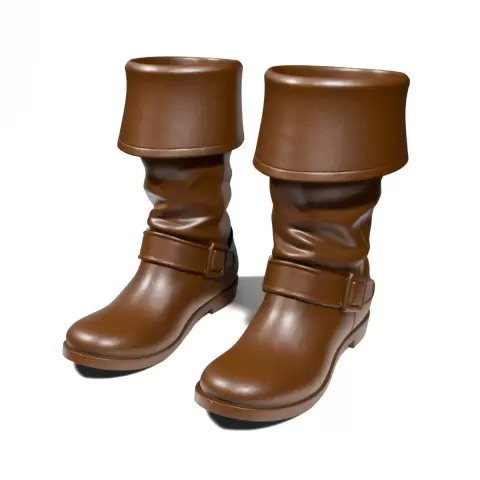 Pirate boots - 3D Everything