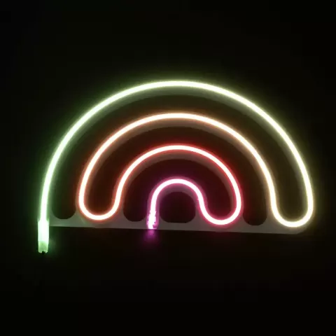 Rainbow track for neon light - Sucre