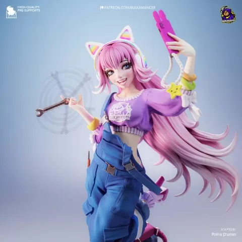 Safie the Industrial NSFW Catgirl | 265mm by Bulkamancer Sculpts