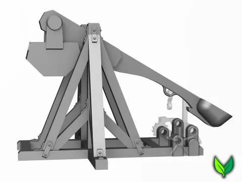 Working 28mm Trebuchet – Fantasy Siege Engine (3D Printable)