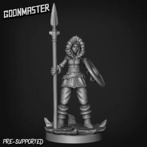 Frozen Tribe Spear 2 by Goon Master