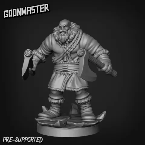 Frozen Tribe Axeman 2 by Goon Master
