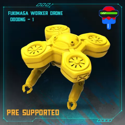 FUKIMASA WORKER DRONE by PAPSIKELS MINIATURES