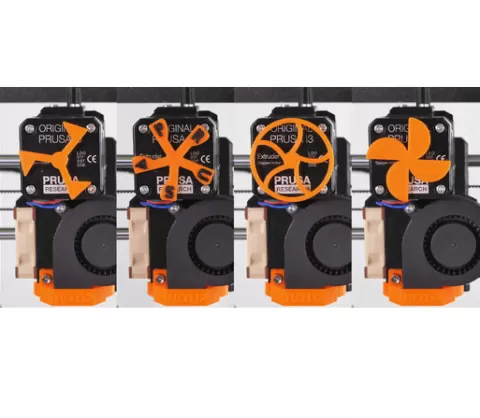 Extruder rotation vizualizer