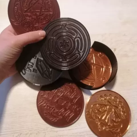 witchy coaster set