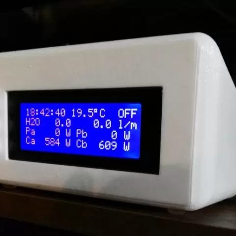 arduino case for 20x4 lcd