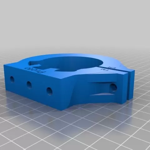 Bigger OX spindle mount - thicker (Proto Logo'ed)