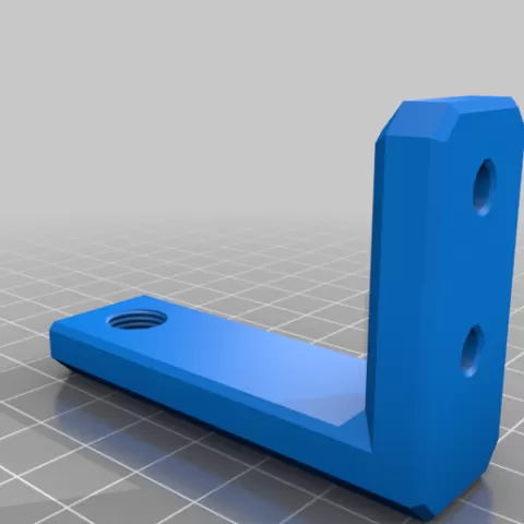 Reverse bowden/10mm bowden coupler mount 2020 extrusion