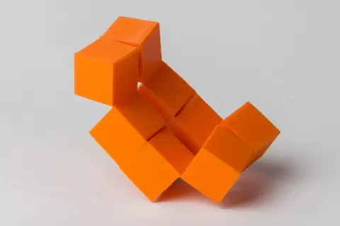 TPU fidget infinity cube