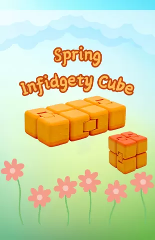 Infidgety Cubes - Spring edition
