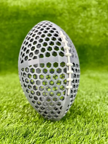 PRINT IN PLACE AIRLESS FOOTBALL BALL - AMERICAN FOOTBALL