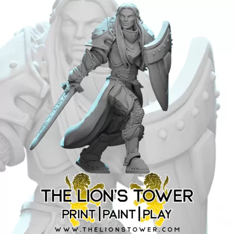 Sister Rogetta - Human Female Paladin by The Lion's Tower Adventurers Guild