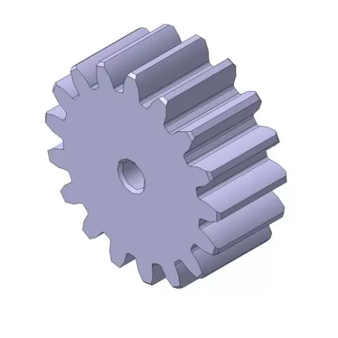 SPUR GEAR Module 2 17 TEETH