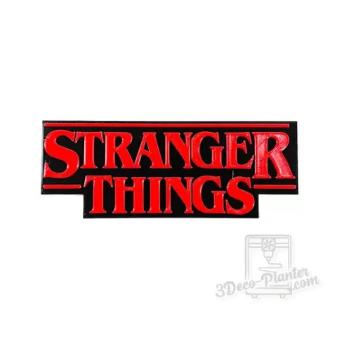 Stranger Things 3D Logo
