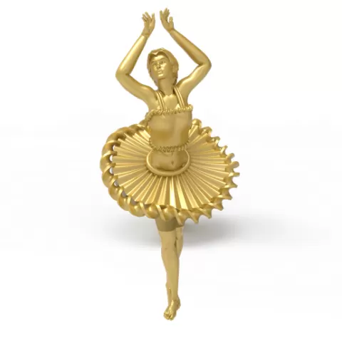 dancing girl4 cad file