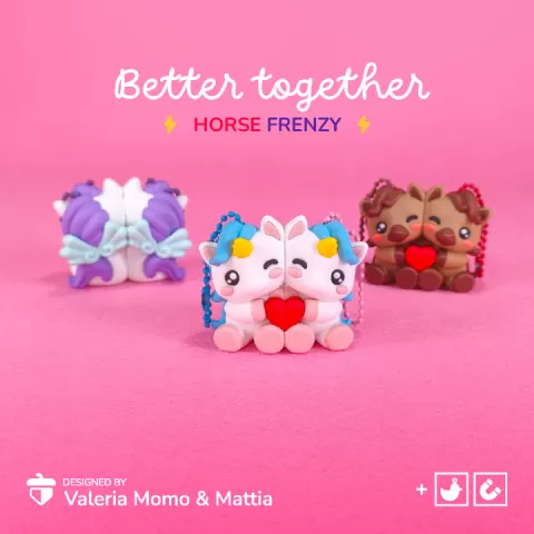 Better Together – Horse Frenzy Pack 🦄🪽💖✨ (Pony, Unicorn, Pegasus) by Valeria Momo & Mattia