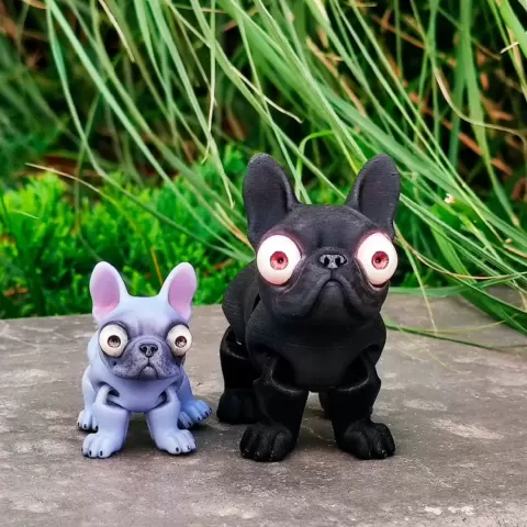 french DOG flexy - NAK 3D