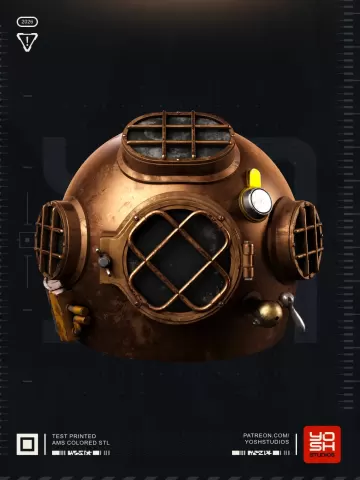 Arc Raiders Leviathan Helmet 3D Printer STL file