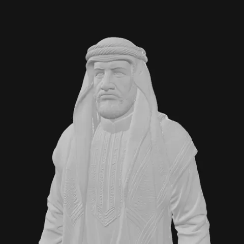 1/64 Arabic Guy Figurine