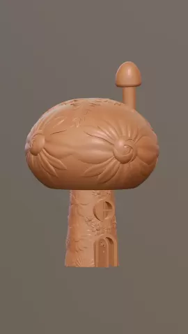 fairy mushroom cottage