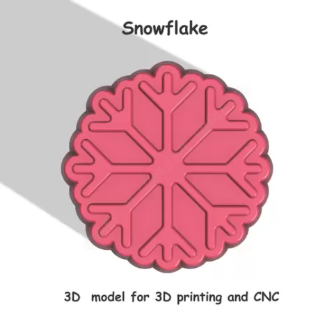 Snowflake Stl File