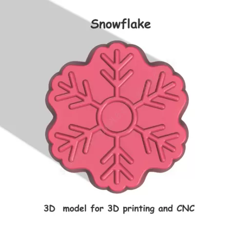 Snowflake Stl File