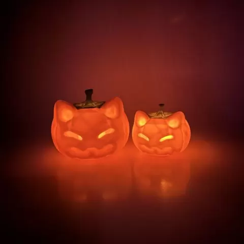 Cat Jack-O-Lantern