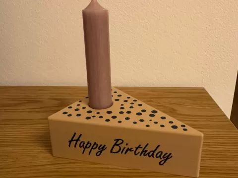 Birthday Candle Holder