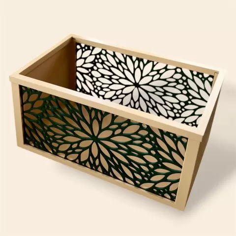 Japandi Decor Box/ Minimal Organizer
