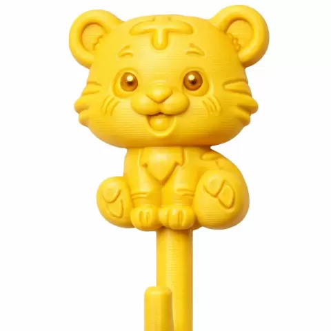 Cute Tiger Cub Hook - Christina3d